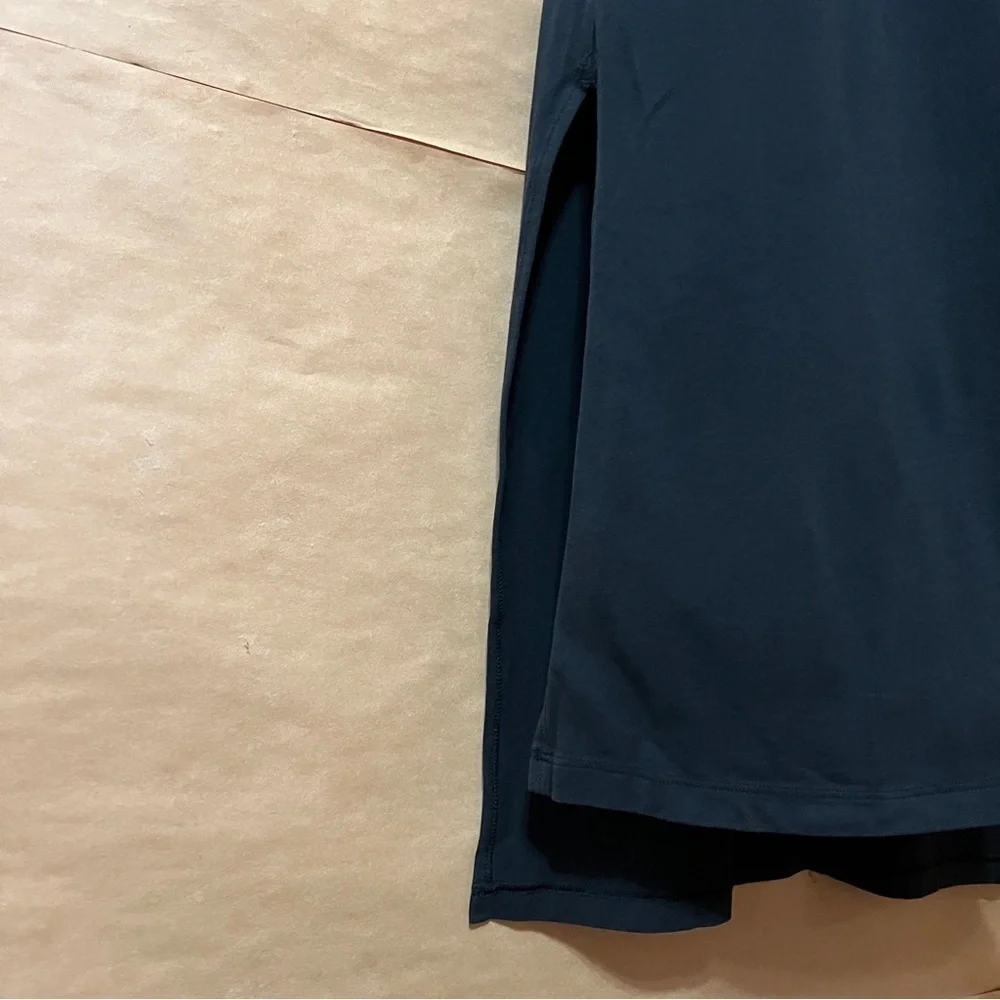 Lululemon | All Yours Tank Maxi Dress Vitasea Pima Cotton Black Size 8
